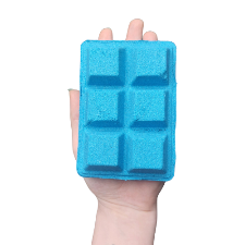 3D Printed 6-Square Plain Breakaway Bath Bomb Mold