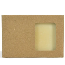 Soap Box - Kraft with Rectangle Window