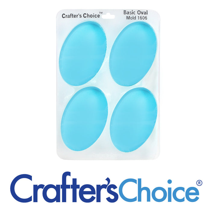 Crafters Choice Oval Basic Silicone Mold