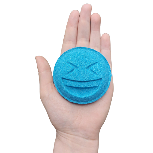 3D Printed Laughing Emoji 2 Bath Bomb Mold