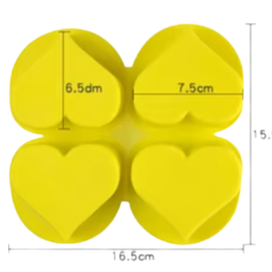 Heart Silicone Mold