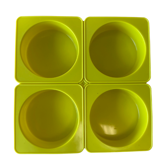 4 Cavity Round Silicone Mold