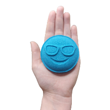 3D Printed Sunglasses Emoji Bath Bomb Mold