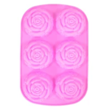 Silicone Soap Mold - Small Round Guest Size Mold - Crafter's