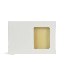 Soap Box - White with Rectangle Window