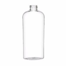 Cosmo Oval Clear PET Bottle - 4oz