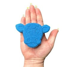 3D Printed Cow 1 Bath Bomb Mold
