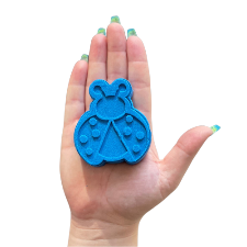 3D Printed Lady Bug Bath Bomb Mold
