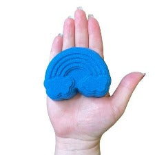 3D Printed One Piece Rainbow Bath Bomb Mold