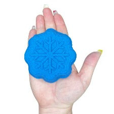 3D Printed One Piece Snowflake 1 Bath Bomb Mold