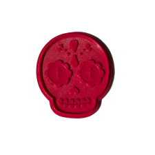 3D Printed Sugar Skull Bath Bomb Mold Set